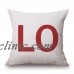Cotton Linen Square Home Decorative Throw Pillow Case Sofa Waist Cushion Cover   272744614932
